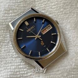 Seiko Elnix 0703-7110 Blue Electronic Transistorized Watch New Dead Old Stock