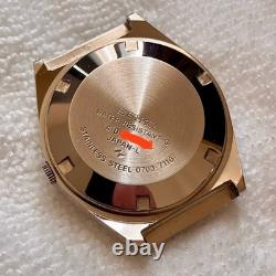 Seiko Elnix 0703-7110 Blue Electronic Transistorized Watch New Dead Old Stock