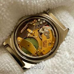 Seiko Elnix 0703-7110 Blue Electronic Transistorized Watch New Dead Old Stock