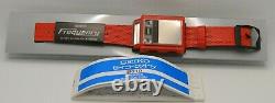 Seiko Frequency DJ Beat Red Metronome Watch Unworn New Old Stock from Japan