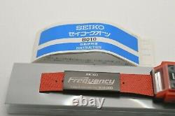 Seiko Frequency DJ Beat Red Metronome Watch Unworn New Old Stock from Japan