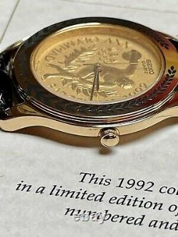 Seiko SFS144 DISCUS THROWER Limited Edition Olympic Collection 1992 NOS Watch