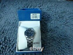 Seiko SGG709 Titanium Blue Dial Mens Watch NOS