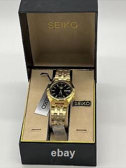 Seiko SNK314K1 Automatic 21 Jewls Wrist Watch Gold Tone Rare New Old Stock 5