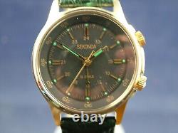 Sekonda Alarm Poljot Gents Mechanical Watch New Old Stock Vintage Retro