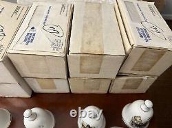 Set of 18 MJ Hummel Bells 1988 with Paperwork in original boxes NOS New old Stock