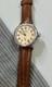 Shinola Runwell 36 mm watch NOS new old stock cream, dial brown Crocodile strap