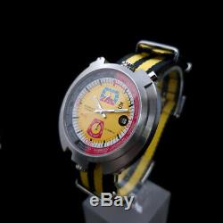 Sorna Automatik Bullhead Nos-sytle Retro Armbanduhr Nato-band