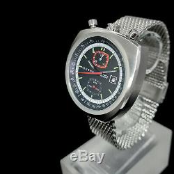 Sorna Tachymetre Automatik Bullhead Nos-sytle Retro Armbanduhr