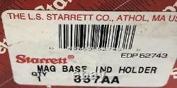 Starrett Magnetic Base Indicator Holder Set 657AA NOS