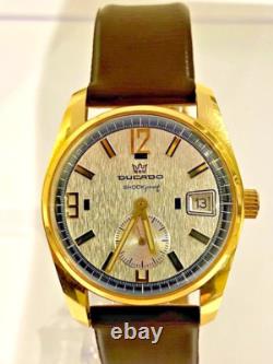 Superb Vintage Pforzheim DUCADO Gents Date Wristwatch 1970's New old stock Mint