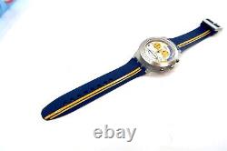 Swatch Irony Diaphane Chrono Watch SHAQ #34 New Old Stock SVCK4007 NEW in Case