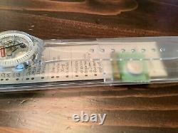 Swatch Jelly Fish 1998 NOS Skeleton With Case 34mm