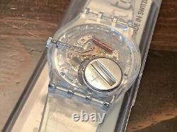 Swatch Jelly Fish 1998 NOS Skeleton With Case 34mm