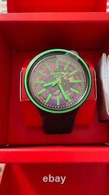 Swatch Pink Taste SO27B113 Big Bold 47mm Silicone NOS Box