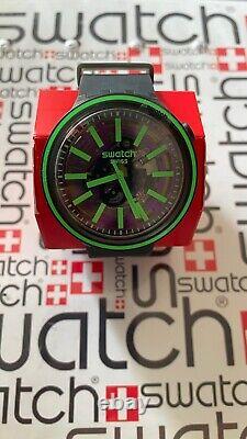 Swatch Pink Taste SO27B113 Big Bold 47mm Silicone NOS Box