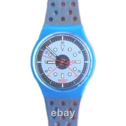 Swatch Watch BACKSLASH NO DATE Variant GS103 1988 Standard Gents new old stock Swatch Watch BACKSLASH NO DATE Variant GS103 1988 Standard Gents new old stock