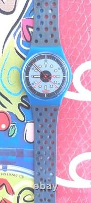 Swatch Watch BACKSLASH NO DATE Variant GS103 1988 Standard Gents new old stock Swatch Watch BACKSLASH NO DATE Variant GS103 1988 Standard Gents new old stock