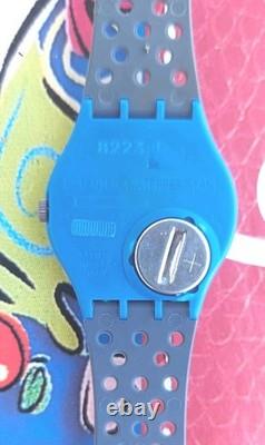 Swatch Watch BACKSLASH NO DATE Variant GS103 1988 Standard Gents new old stock Swatch Watch BACKSLASH NO DATE Variant GS103 1988 Standard Gents new old stock
