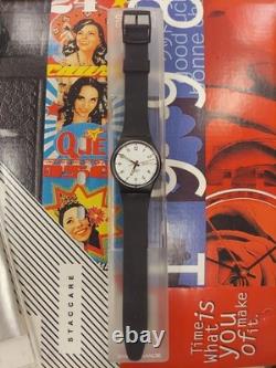 Swatch Watch CLASSIC TWO GB709 1987 Standard Gents Rare New Old Stock