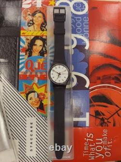 Swatch Watch CLASSIC TWO GB709 1987 Standard Gents Rare New Old Stock