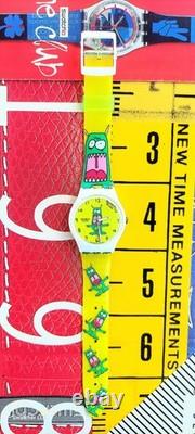 Swatch Watch GERMAHOLIC gw149 2009 Specials Rare Swiss Made New Old Stock