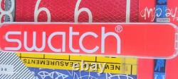 Swatch Watch GERMAHOLIC gw149 2009 Specials Rare Swiss Made New Old Stock