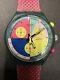 Swatch watch Flash Arrow Chronograph new old stock vintage