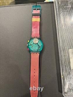 Swatch watch Flash Arrow Chronograph new old stock vintage