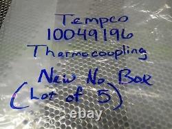 Tempco 10049196 Thermocouples New Old Stock (Lot of 5)