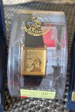 Three Disney Vintage Watches New Old Stock 1980's