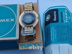 Timex Electric UFO FLYING DISC 1970'S NEW OLD STOCK WORKING PERFECTLY NOS