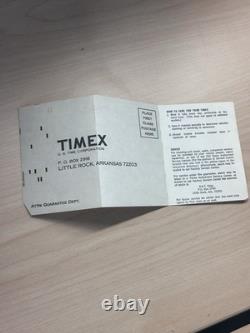 Timex Marlin Mechanical Wind Men's Watch Vintage NOS