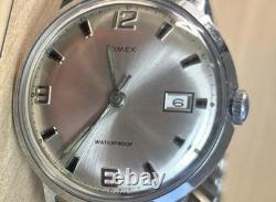 Timex Marlin Mechanical Wind Men's Watch Vintage NOS