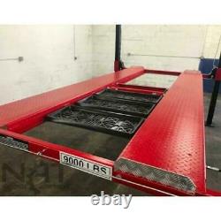 Triumph XLT 9,000 lbs. 4-Post Auto Car Lift withRamps Jack Tray Drip Trays Casters