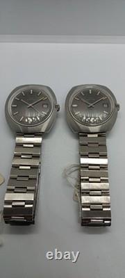 Two Glycine automatic watches, vintage New Old Stock (NOS) models. (Compresor)