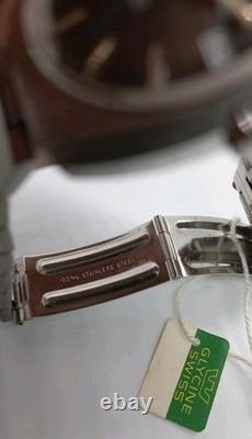 Two Glycine automatic watches, vintage New Old Stock (NOS) models. (Compresor)