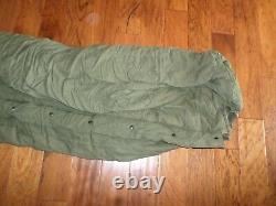 U. S Military Army Intermediate Cold Weather Sleeping Bag Mummy Bag New old stock