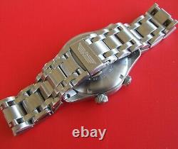 ULTRA Rare NOS Men SWISS ARMY AIRBOSS 1st GEN AIR FORCE MACH 2SapphireBracelet