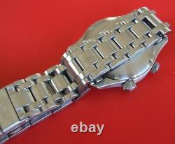 ULTRA Rare NOS Men SWISS ARMY AIRBOSS 1st GEN AIR FORCE MACH 2SapphireBracelet