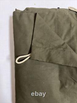 US Military GI Shelter Half Pup Tent, Pins, Poles, Ropes, Halves New Old Stock A