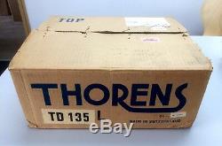 Ultra Rare Nos Vintage Still Boxed Thorens Td 135 Mk I