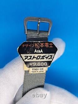 Ultra Rare Seiko Vintage Non Digital Watch 1983 Nos Alien Astro Voice Y825-4020