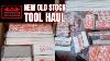 Unboxing A 1400 Vintage New Old Stock Utica Tool Haul Over 100 Nos Tools