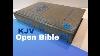 Unboxing A Kjv Open Bible Expanded Edition New Old Stock