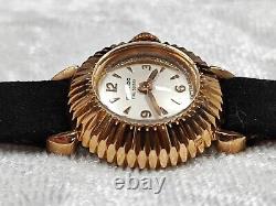 Unique Movado Nos (new Old Stock) Vinatge 18k Solid Gold Wristwatch