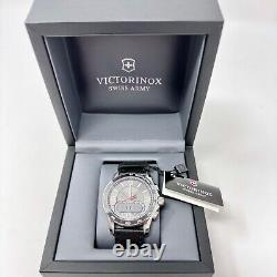 VICTORINOX Swiss Army CHRONO CLASSIC 1/100th 241616 Gray Dial NEW Old Stock NOS