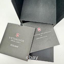 VICTORINOX Swiss Army CHRONO CLASSIC 1/100th 241616 Gray Dial NEW Old Stock NOS