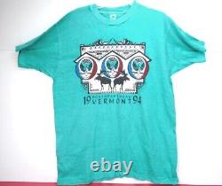 VINTAGE Grateful Dead GDM T-Shirt VERMONT 1994 New Old Stock NEVER WORN (NEW)