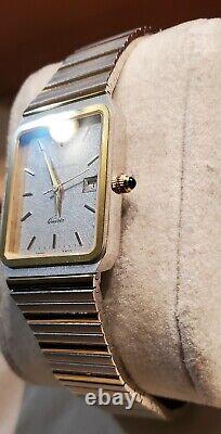 VINTAGE Jules Jurgensen Ref 6379 Men's Dress Watch Date Window, Swiss made. NOS